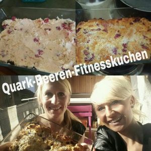 Quark Beern Fitnesskuchen