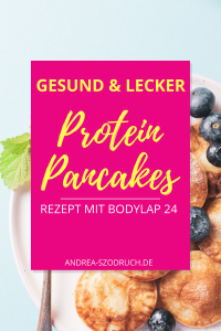 Protein Pancakes mit der Pancake-Mischung von Bodylab24. Der perfekte Snack nach dem Training.